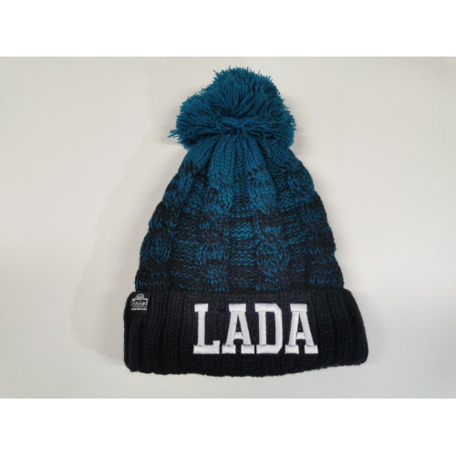 BÉLELT LADA sapka, sötétkék - tengerzöld